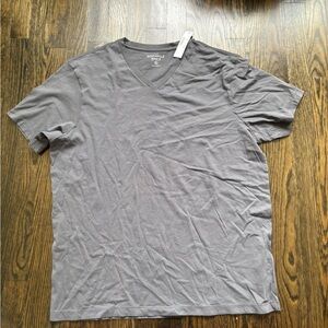 J. Crew Men's Gray V-Neck T-Shirt NWT